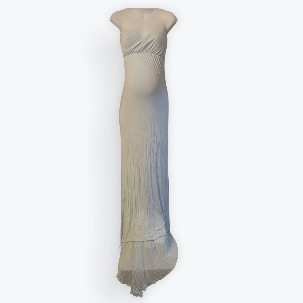 Light blue Maternity dress